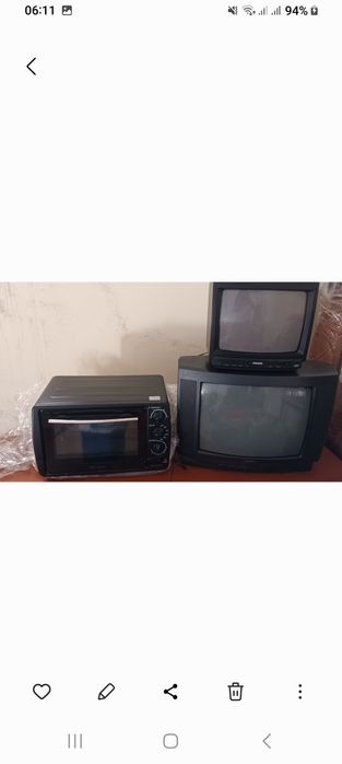 Tvs,  mini forno elétrico, som