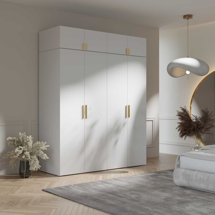 Szafa uchylna z nadstawką Napoli 4D 200 8 wariantów [Darmowa Dostawa]