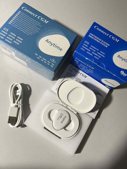 CGM AnytimeCT3 do pomiaru glukozy