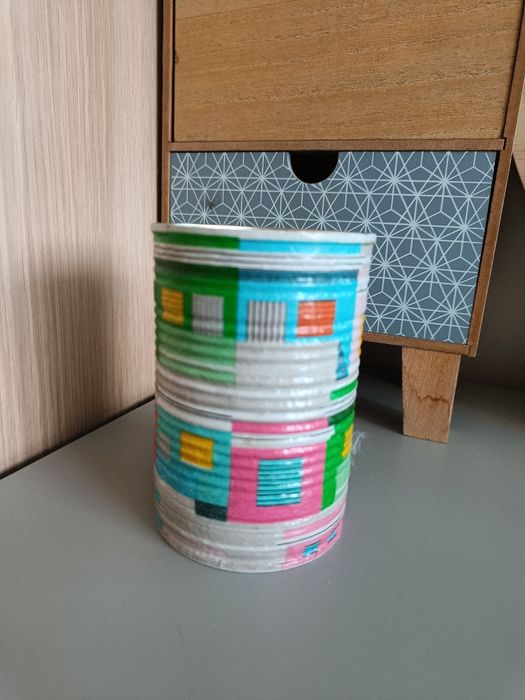 Ozdobna puszka decoupage