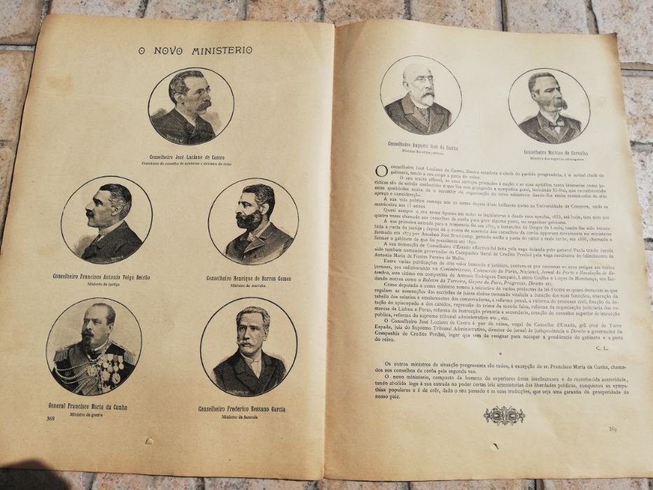 REVISTA Republicana Branco e Negro nº49 Ano 1897 - mais de 125 Anos