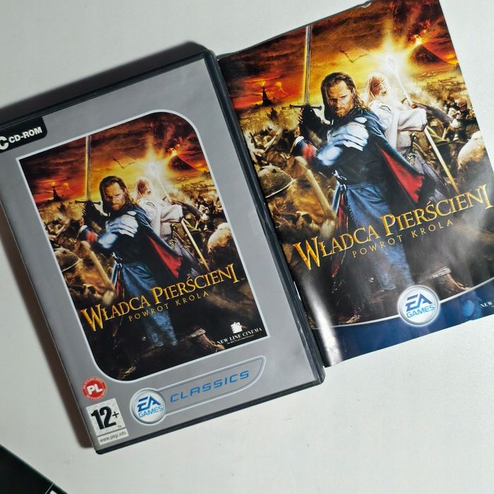 Gra PC - WŁADCA PIERŚCIENI POWRÓT KRÓLA - Polskie Wydanie Premierowe