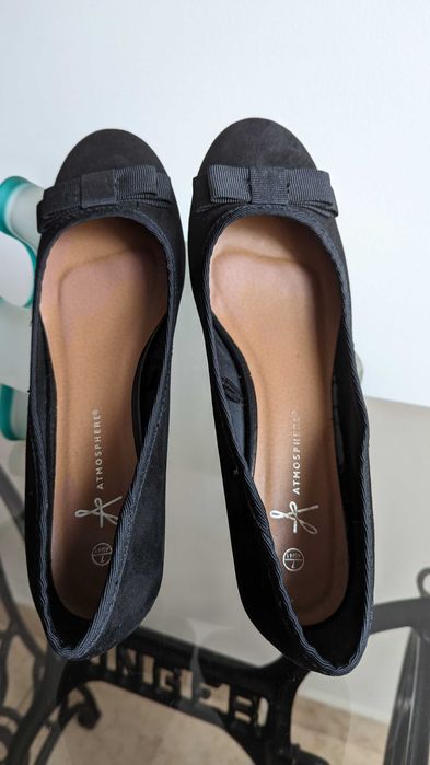 Sapatos pretos senhora tamanho 40/41