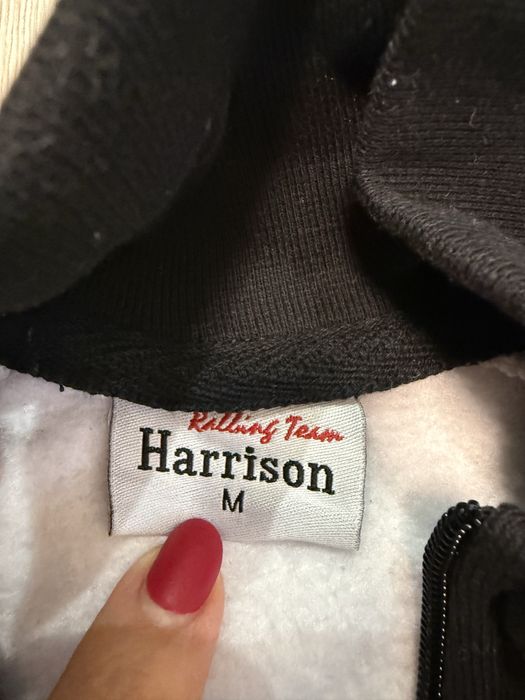 Вінтаж гоночна куртка бомбер harrison racing team на флісі ідеал