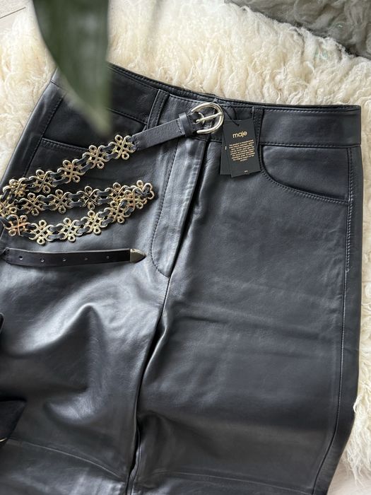 Шкіряні кюлоти від французького бренду Sandro Paris