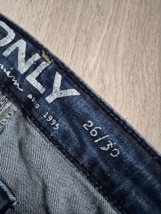 Spodnie jeansy only damskie S 36 granatowe