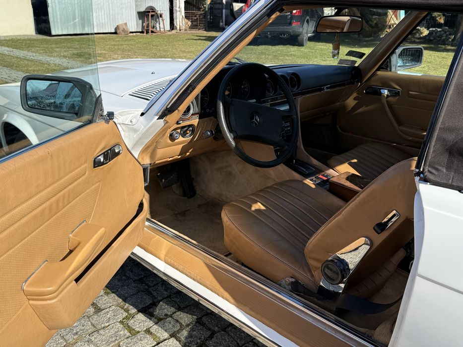 Mercedes sl 450  r 107  zamiana