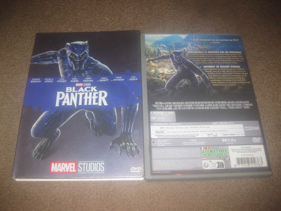 DVD "Pantera Negra" com Chadwick Boseman numa Edição Especial em Slidepack!