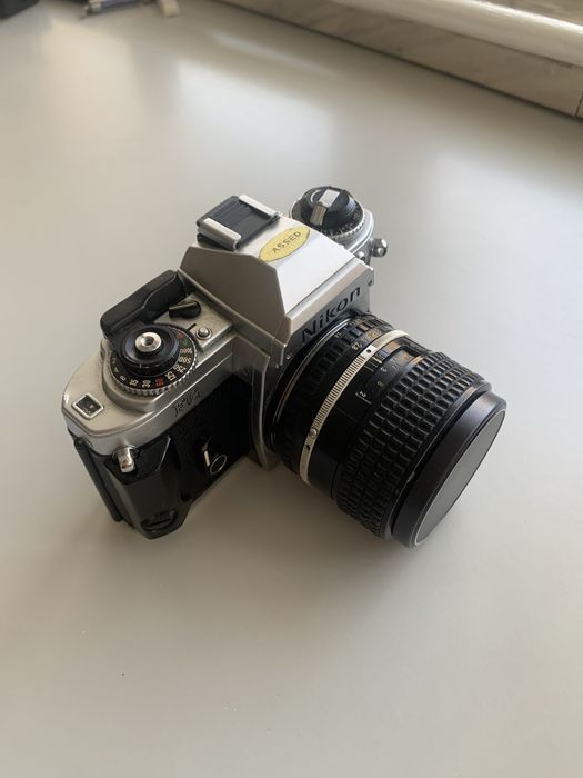 Nikon FG + lente nikon 100mm