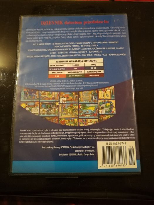 GRA dla dzieci Koziołek Matołek DVD