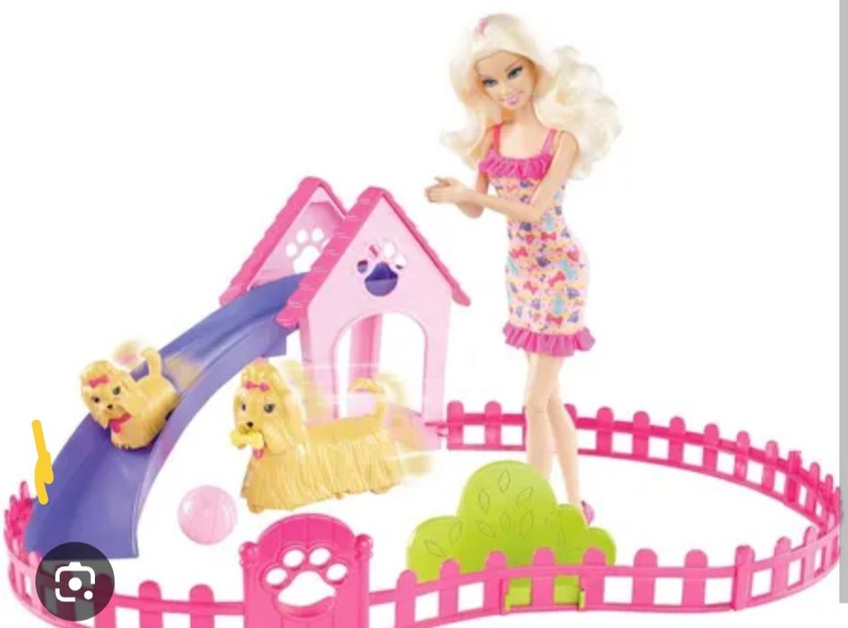 Barbie zagroda dla piesków