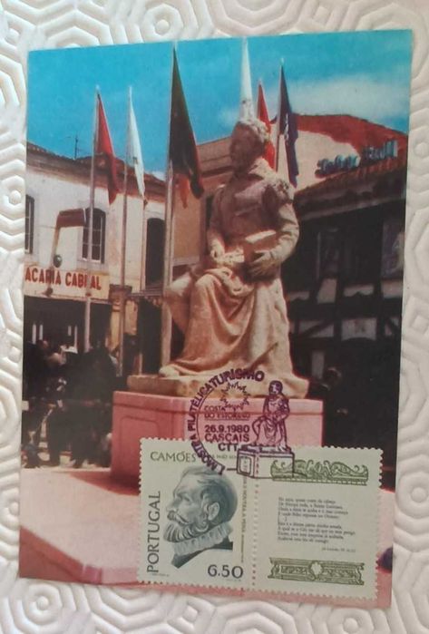 Postal Máximo IV Cent. Morte de Camões