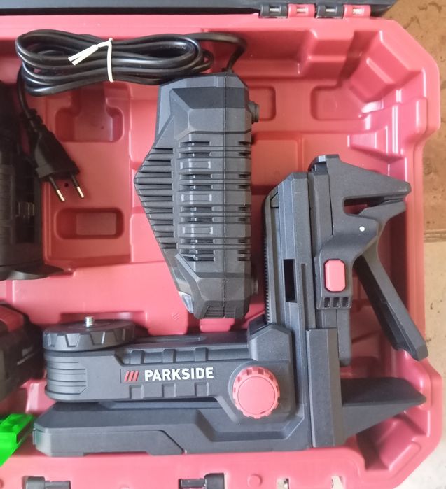 Laser 16 linhas 360° com bateria 4Ah Parkside Performance 20V