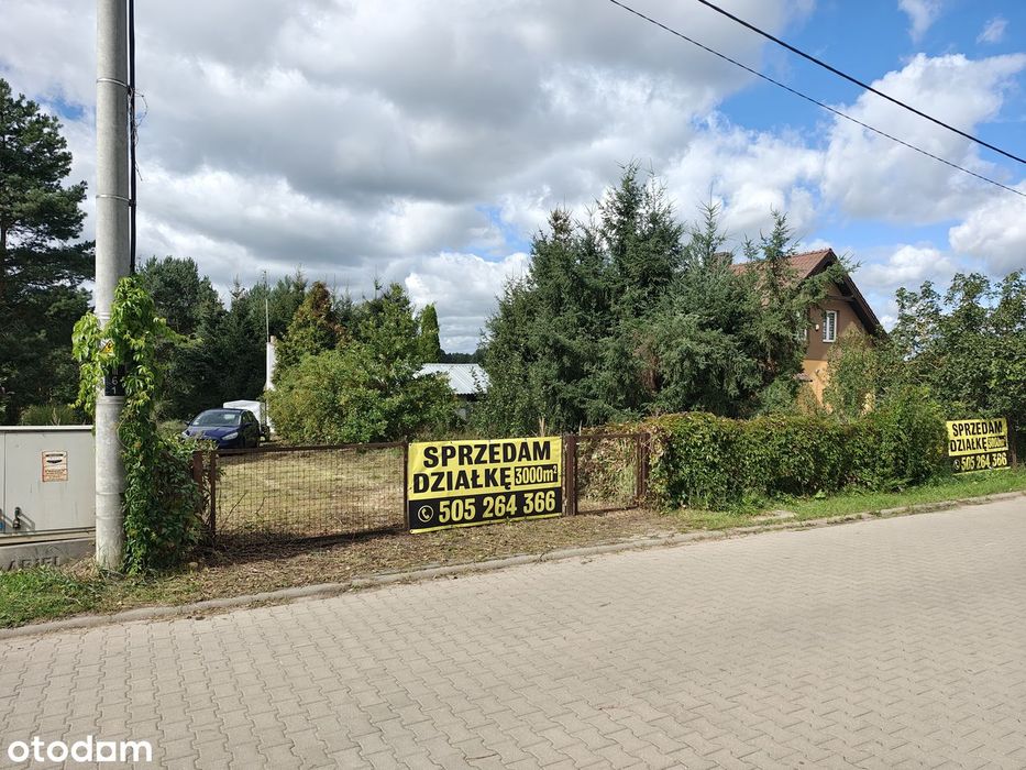 Duża działka budowlana z uzbrojeniem Bolechowo-Osiedle