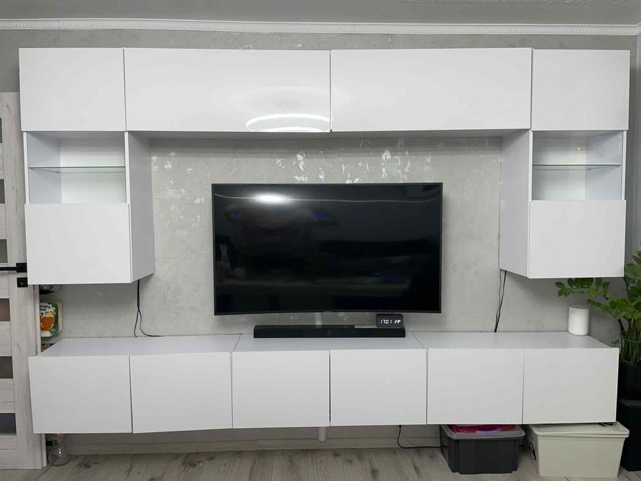 Meblościanka Biały połysk