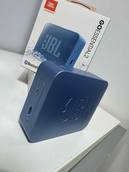 JBL Go Essential 2 Niebieski Głośnik Przenośny Bezprzewodowy Harman