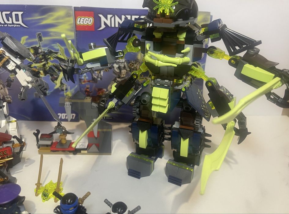 LEGO Ninjago 70737. Битва механічних роботів. , Інструкція,