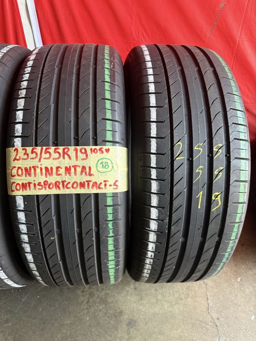 Pneus 235/55/19 Continental todos iguais Impecaveis
