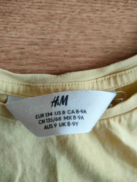 Bluzka bez rękawów H&M 134 cm