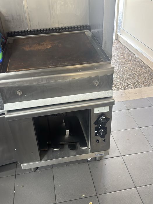 Frytop a gas natural
