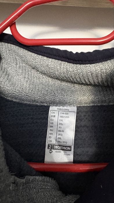 Bluza Decathlon XXL Męska ciepła