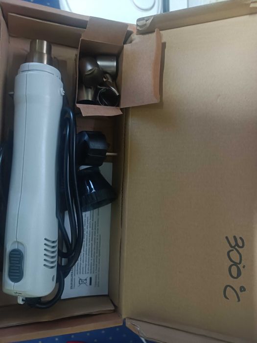 Mini opalarka HOT AIR 300°C 230VAC, ZD-511