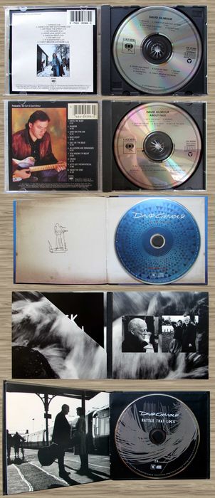 CD Pink Floyd 71 / 73 /75 /77 / 79 / 83/ 87/ 88 / 94 / 95 / David Gilmour 78 / 84 / 2006 / 2015 / 2024