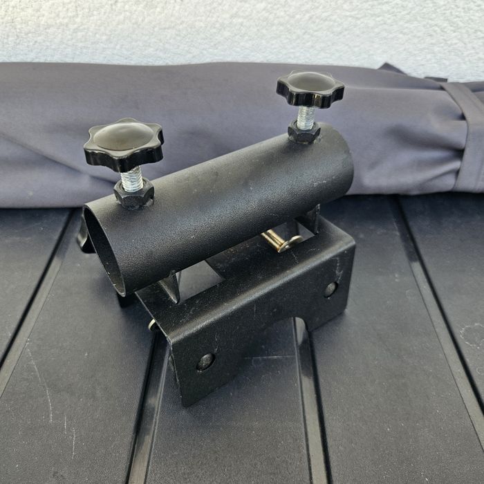 VANROUG UCHWYT NA PARASOL balkonowy 23-38 mm, do balustrad 20-63 mm