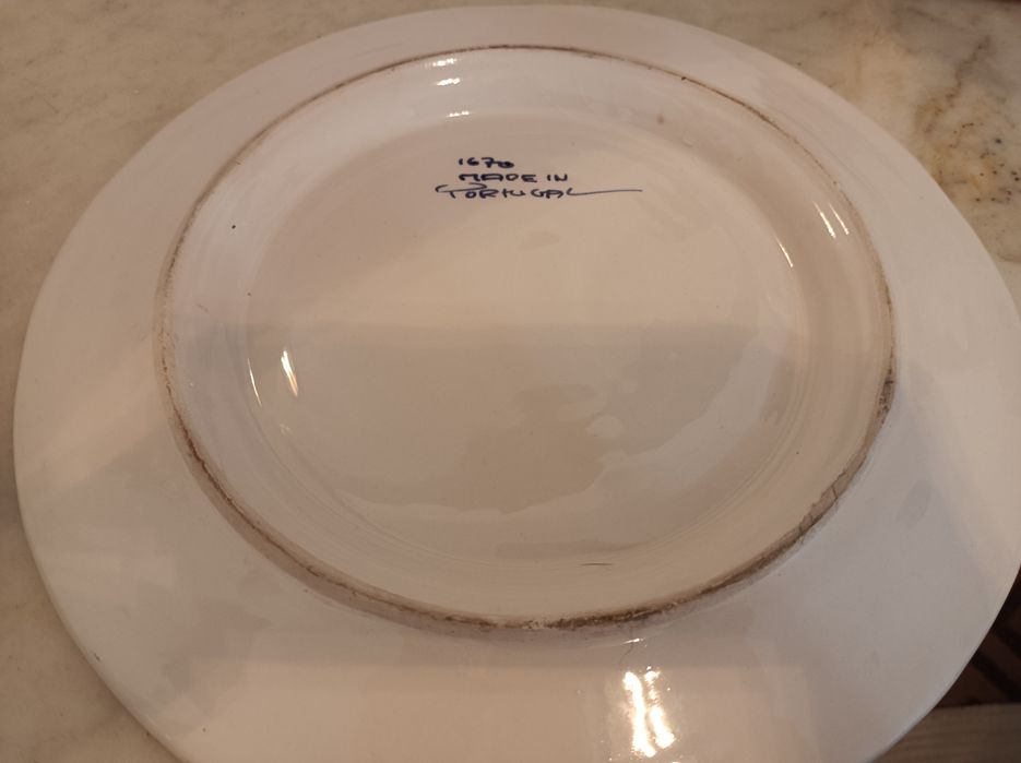 Terrina decorativa, pintada à mão