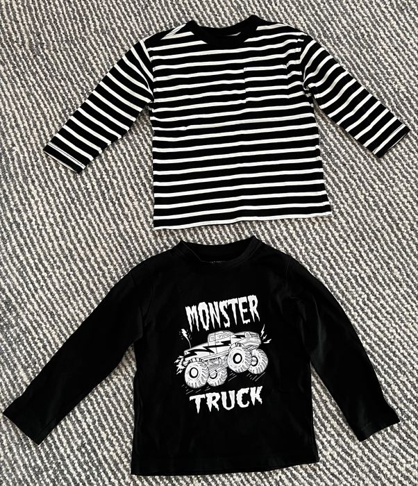 Zestaw dwóch bluz z długim rękawem: HM i Inextenso 98