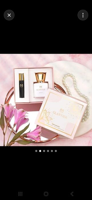 Perfume Box z Owijką 501 – Perfumy Glantier Premium 501 + Roletka Glantier 501