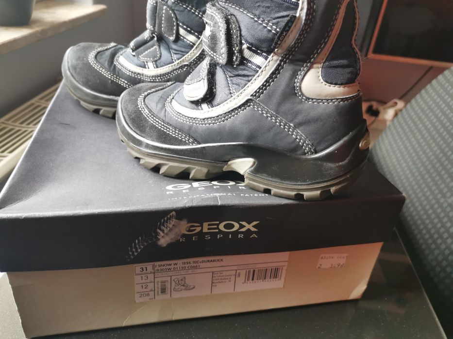 Kozaki dziecięce śniegowce  Geox