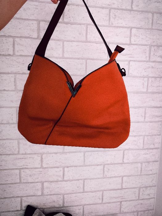 Torebka na ramię brązowa