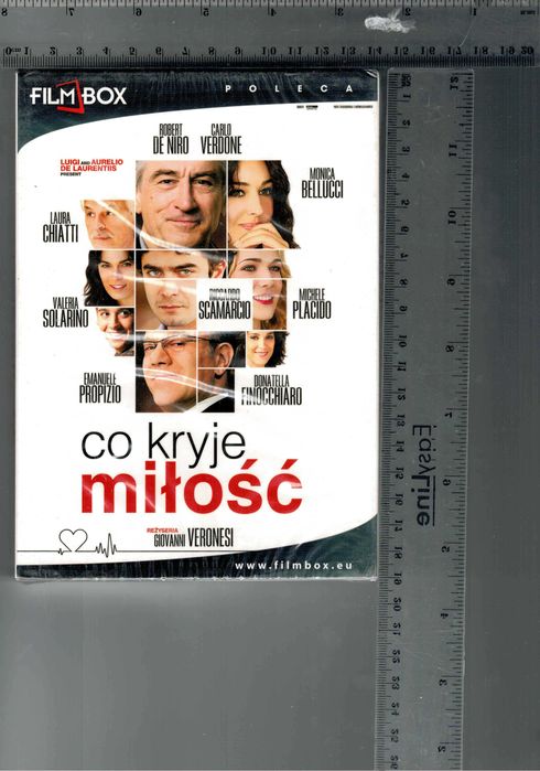 Co kryje miłość Rober De Niro Monica Bellucci DVD