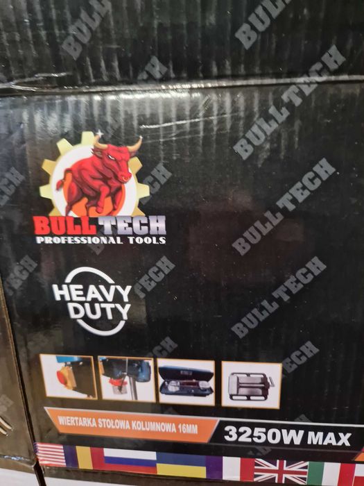 WIERTARKA stołowa słupowa KOLUMNOWA 3250W Bull tech