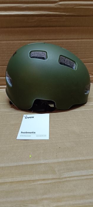 uvex hlmt 4 cc - lekki kask rowerowy dla dzieci   Rozm 51-55