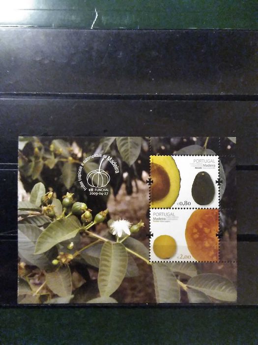 2009 Frutos Tropicais e Subtropicais da Madeira MNH **