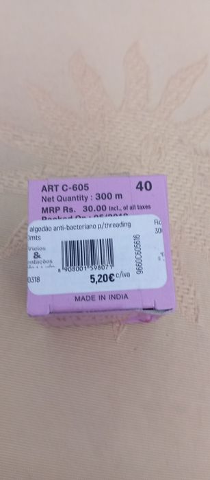 Linha depilação threading