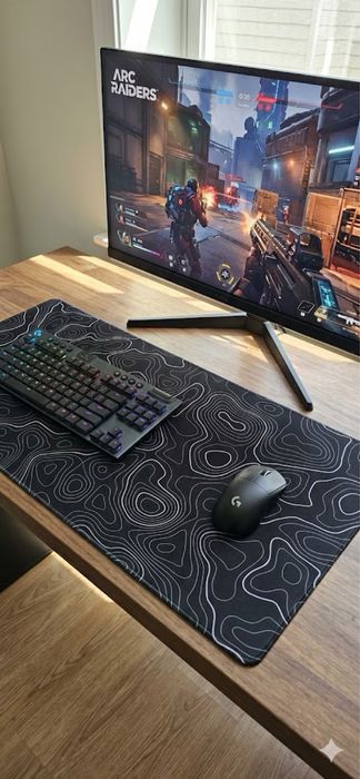 Duża mata pod myszkę XXL 90x40cm – gaming, biurko, PC, laptop