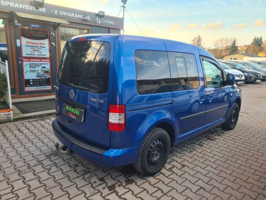 Volkswagen Caddy / 1,9 tdi 105 ps / Salon PL / Klima/2x rozuwane drzwi