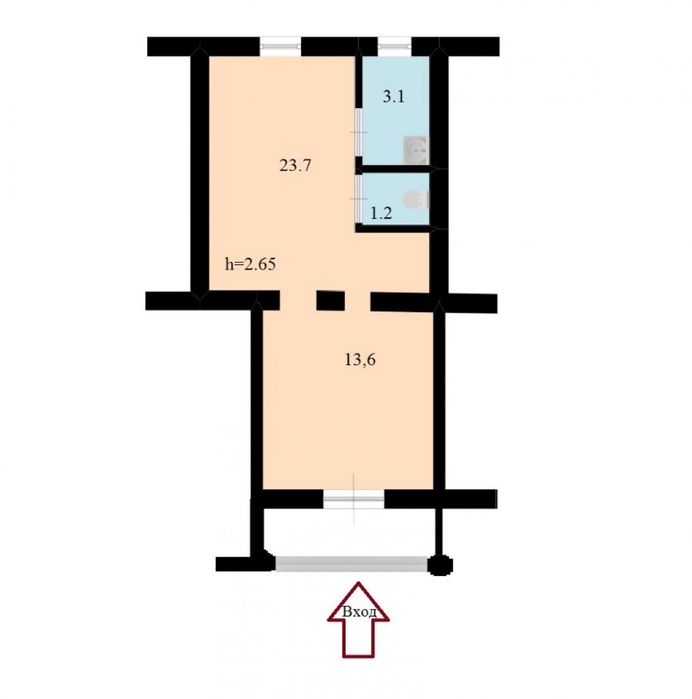 Ідеальна інвестиція в прохідному місці!