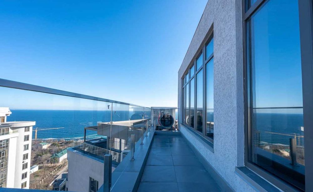 VIP Luxury Penthouse у Аркадія із панорамним видом та джакузі @fainorent