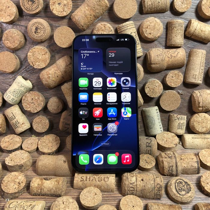 Apple iPhone 16 Pro Max 256Gb. Black Titanium. Фізична SIM, ідеальний стан!