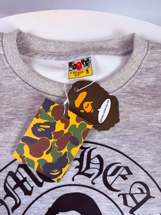 Світшот Chrome Hearts x Bape Logo