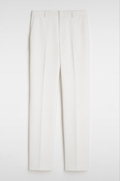 Białe eleganckie spodnie - ZARA