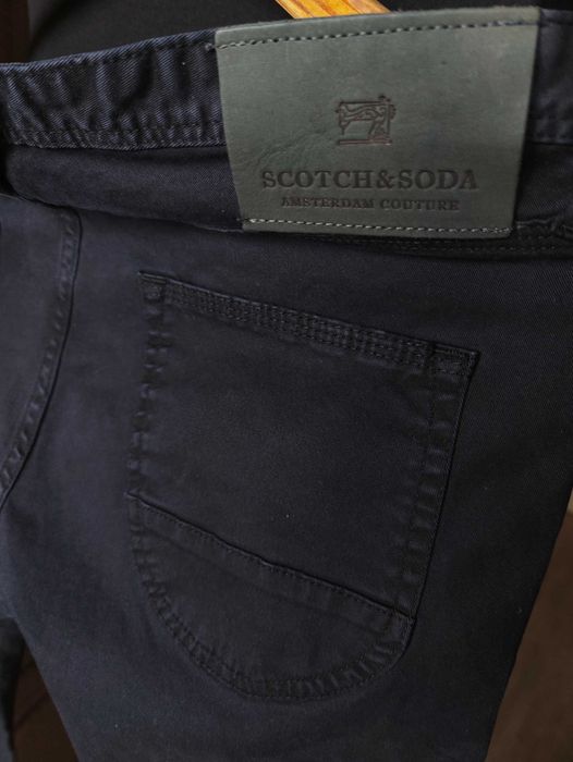 Джинсы Scotch&Soda Dylan jeans Дания w31 stretch dark navy.