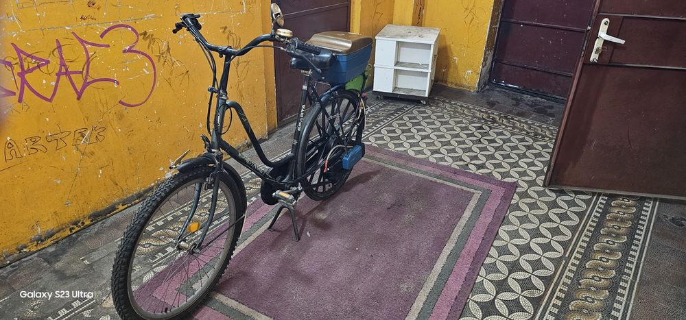 Rower z silnikiem spalinowym Sachs