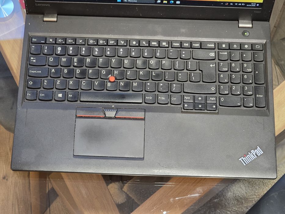 Lenovo ThinkPad T560 15,6 2XBateria' i5 16GB RAM 256GB SSD Windows 11 Gwarancja
