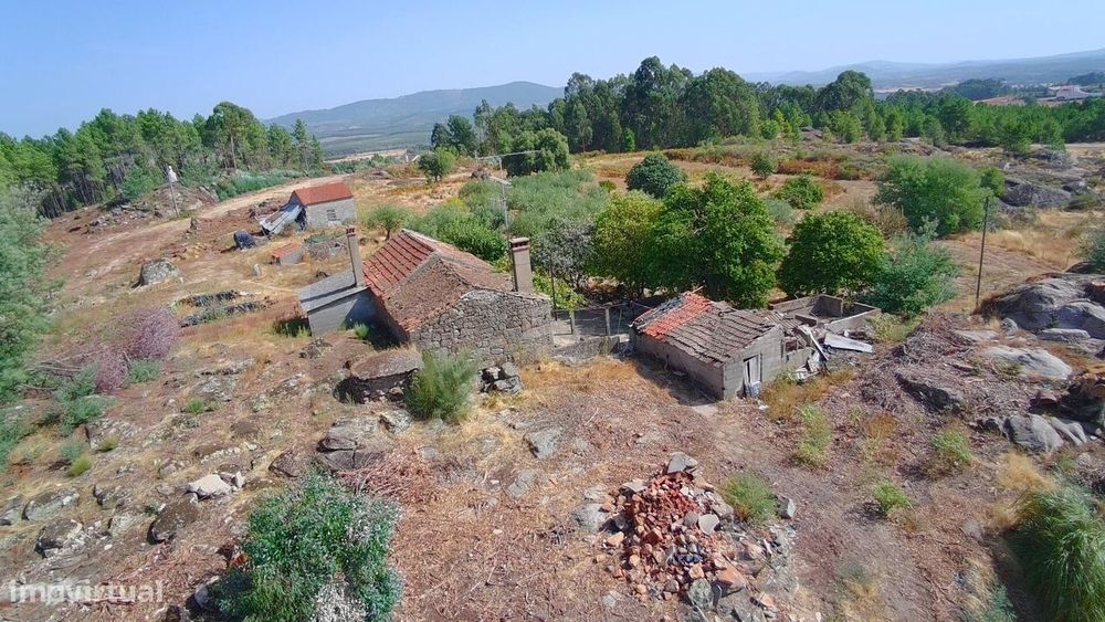 Quinta com casa para recuperar localizada na tranquila Aldeia de Quint — Vale De Prazeres E Mata Da Rainha, Castelo Branco