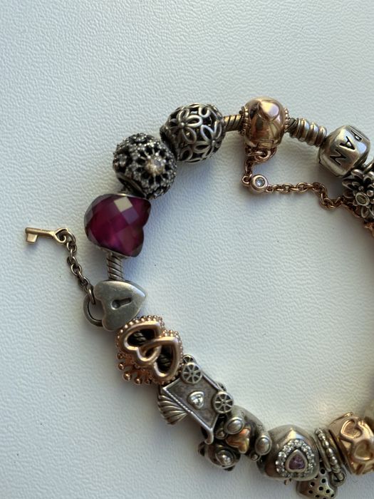 Пандора оригінал браслет з шармами